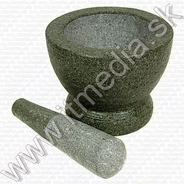 Image of Thai gránit kőmozsár (kézzel készített) 14cm (IT8851)