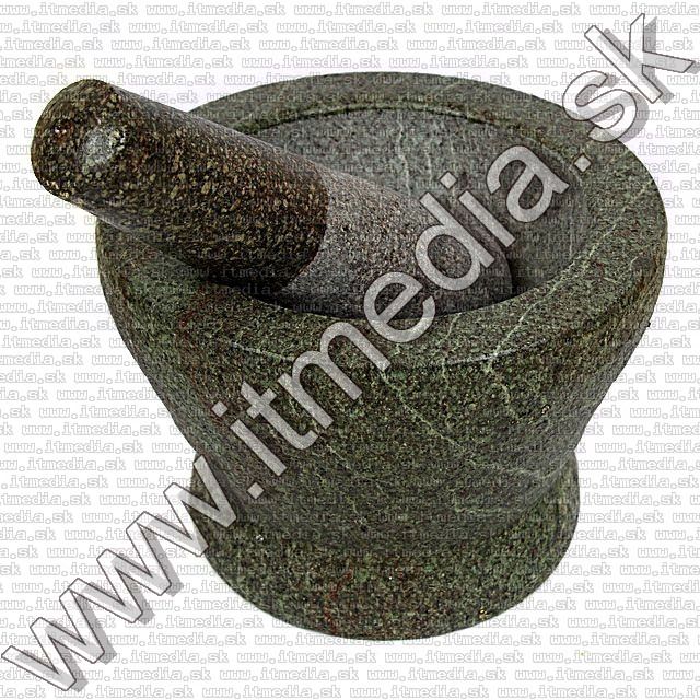 Image of Thai gránit kőmozsár (kézzel készített) 17cm (IT8853)