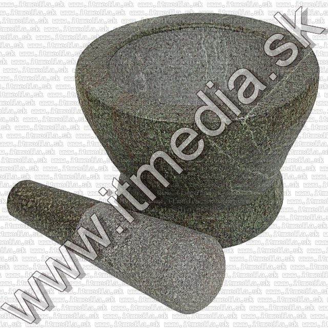 Image of Thai gránit kőmozsár (kézzel készített) 17cm (IT8853)