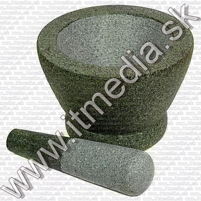 Image of Thai gránit kőmozsár (kézzel készített) 19cm (IT8855)