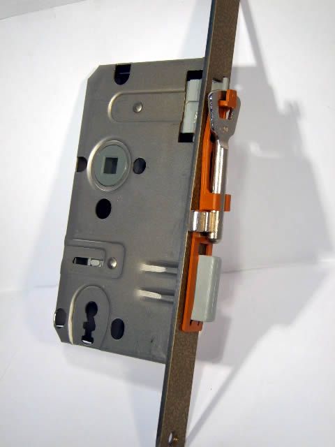 Image of Beltéri ajtózár műanyag nyelvvel JOBBOS 23cm (IT2561)