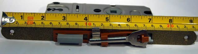 Image of Beltéri ajtózár műanyag nyelvvel JOBBOS 23cm (IT2561)