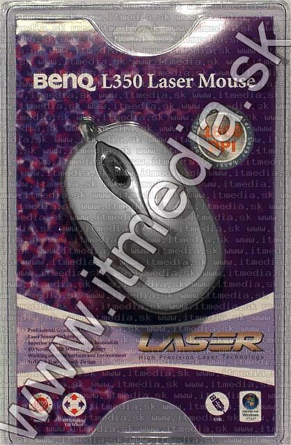 Image of BenQ L350 Laser Optical Mouse USB 1600dpi (IT4618)