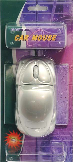 Image of VW *Car Shape* PS-2 Ball Mouse with scroll (IT4404)