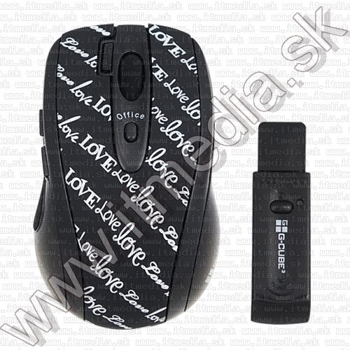 Image of G-Cube WIRELESS Travel Mouse G4BW-70LL *Love Letters* (IT8339)