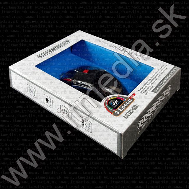 Image of Gaming Optical Mouse USB 1600dpi (IT7841)