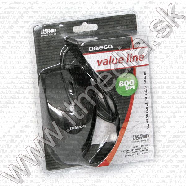 Image of Omega Optical Mouse USB (OM 28V2) (IT8835)