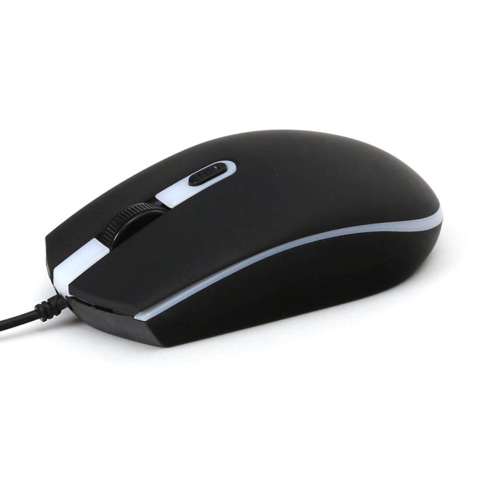 Image of Omega Optical Mouse USB (OM 550B) Black 1600dpi [45539] (IT14770)
