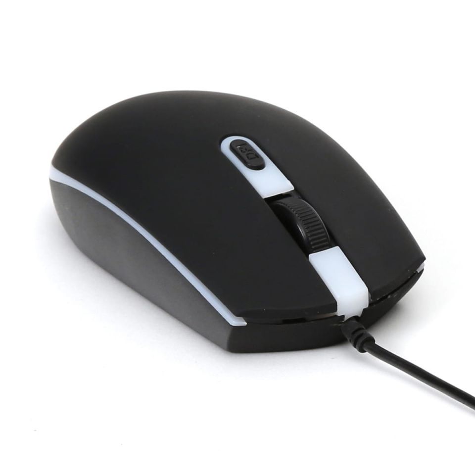 Image of Omega Optical Mouse USB (OM 550B) Black 1600dpi [45539] (IT14770)