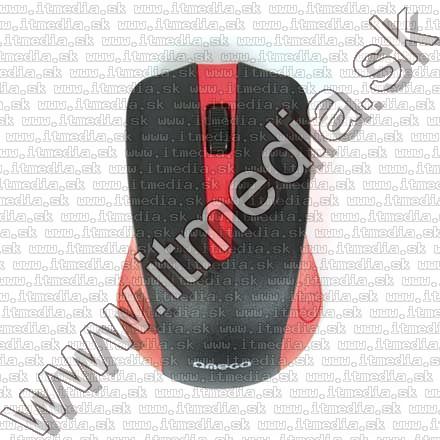 Image of Omega optikai egér USB (OM-05) *Piros* 1000dpi (41790) (IT9694)