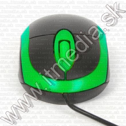 Image of Omega Optical Mouse USB (OM 06V) 800dpi Green (41879) (IT9659)