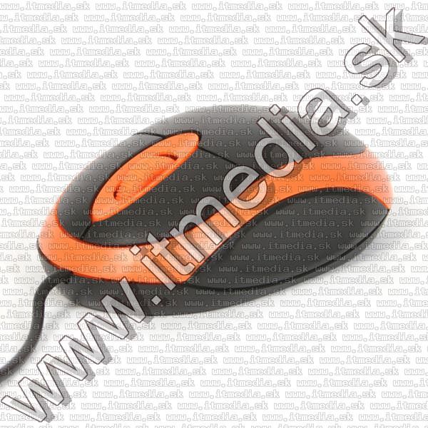 Image of Omega Optical Mouse USB (OM 06V) 800dpi Orange (41645) (IT8921)