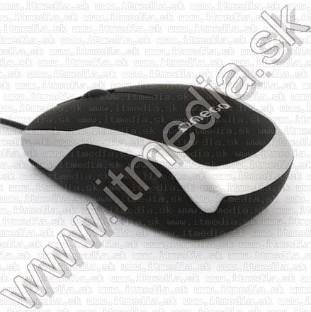 Image of Omega Optical Mouse USB (OM 72) 800dpi *Black-Silver*(40289) (IT10802)