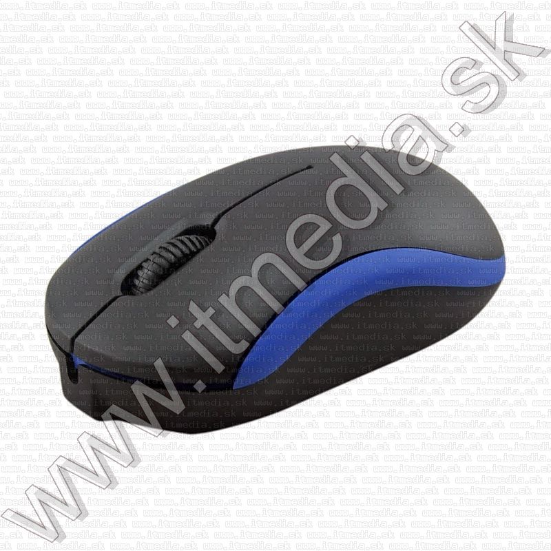 Image of Omega Optical Mouse USB (OM 07V) Black-Blue 1000dpi (43182) V2 (IT11947)