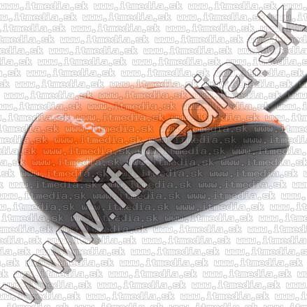 Image of Omega Optical Mouse USB (OM 11V) 800dpi *ORANGE* (41580) (IT8829)