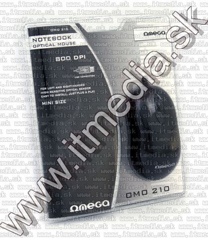 Image of Omega Optical Mouse USB (OM 210) *Black* (IT8830)