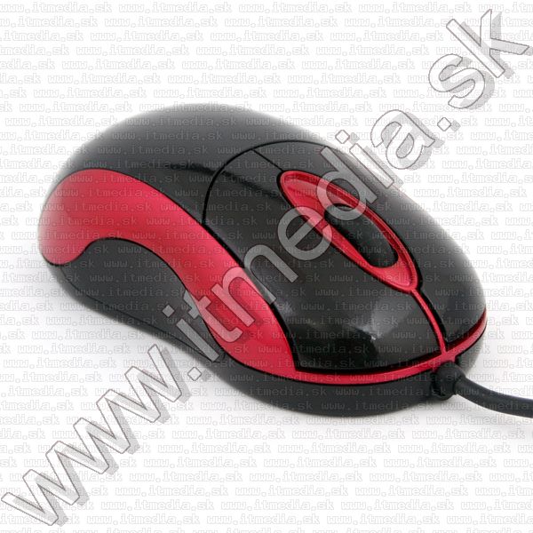 Image of Omega Optical Mouse USB (OM 210) *Black-Red* (IT8832)