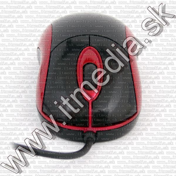 Image of Omega Optical Mouse USB (OM 210) *Black-Red* (IT8832)