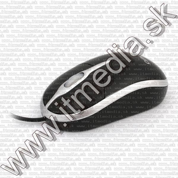 Image of Omega Optical Mouse USB (OM 224) *Black-Silver* (40622) (IT8834)