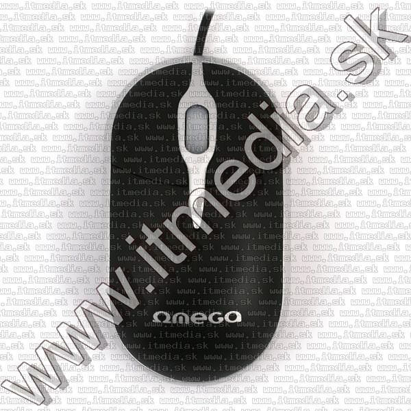 Image of Omega Optical Mouse USB (OM 224) *Black-Silver* (40622) (IT8834)