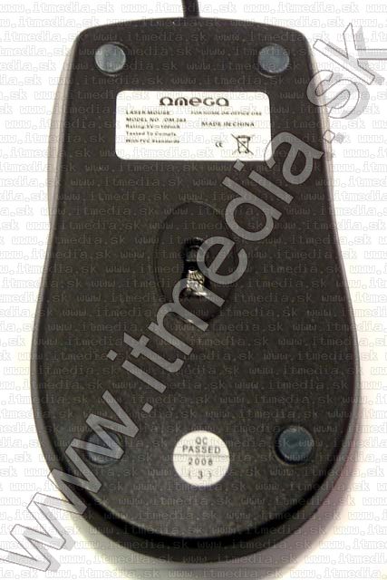Image of Omega Laser Optical Mouse USB (OM 263) 1600dpi (IT4563)