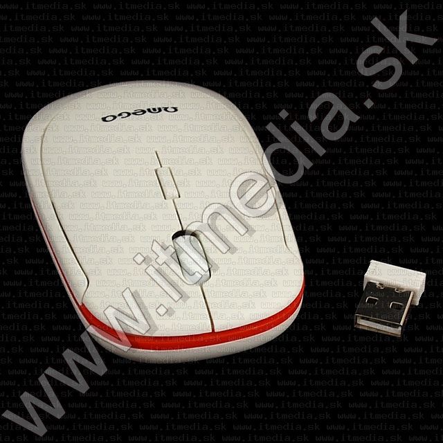 Image of Omega Optical Mouse WIRELESS 2.4GHz (OM 172) 1000dpi WHITE (IT8053)