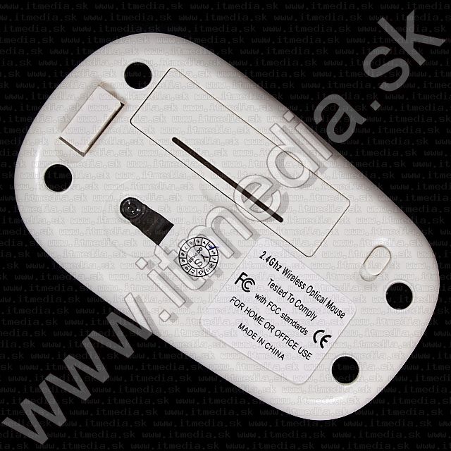 Image of Omega Optical Mouse WIRELESS 2.4GHz (OM 172) 1000dpi WHITE (IT8053)