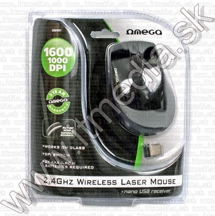 Image of Omega LASER Mouse WIRELESS 2.4GHz (OM 401) 1600dpi (IT7285)