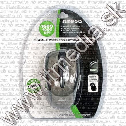 Image of Omega Optical Mouse WIRELESS 2.4GHz (OM 408) 1600dpi (IT7286)