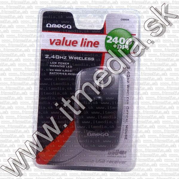 Image of Omega Optical Mouse WIRELESS 2.4GHz (OM 494) 2400dpi (IT7882)