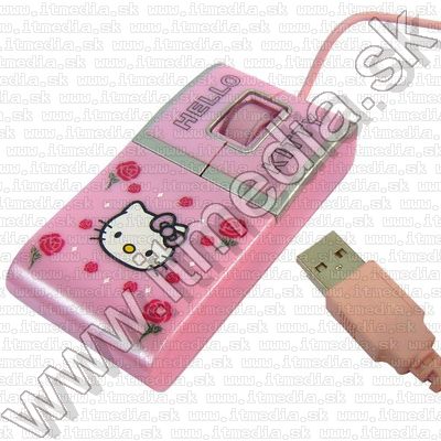 Image of Hello Kitty USB optical travel mouse 85x45x20mm (IT5759)