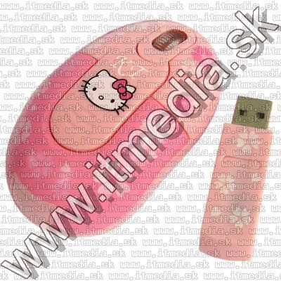 Image of Hello Kitty *wireless* USB optical travel mouse (IT5761)