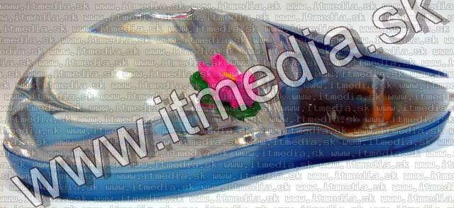 Image of Optical Water Mouse USB Blue *Water Lily* (IT4149)