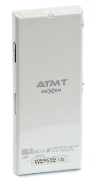 Image of ATMT MP-190 XSEVEN *1GB* MP3 Player white INFO! (IT5050)