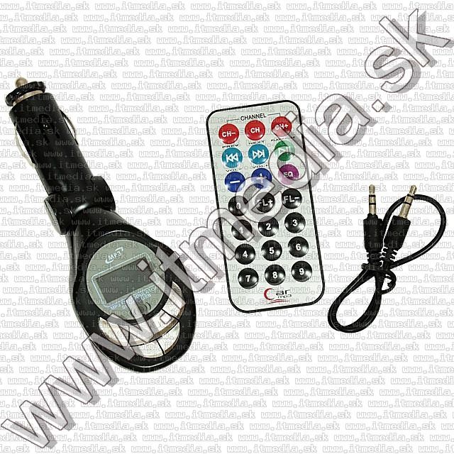Image of Car FM MP3 player 4-in-1 microSD SD USB Line-In, 12V BULK (IT8644)