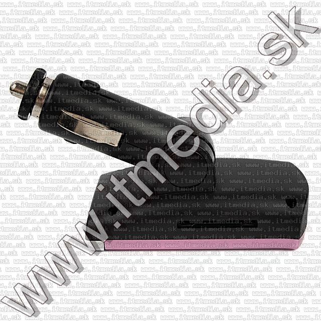 Image of Car FM MP3-WMA player 2-in-1 SDHC-USB, 12-24V (Pink) INFO! (IT8983)