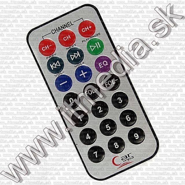 Image of Car FM MP3-WMA player 2-in-1 SDHC-USB, 12-24V (Silver) INFO! (IT8985)