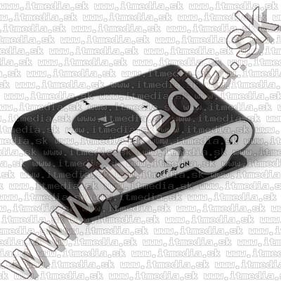 Image of Metal mini MP3 Player *microSD* *Black* (IT7764)