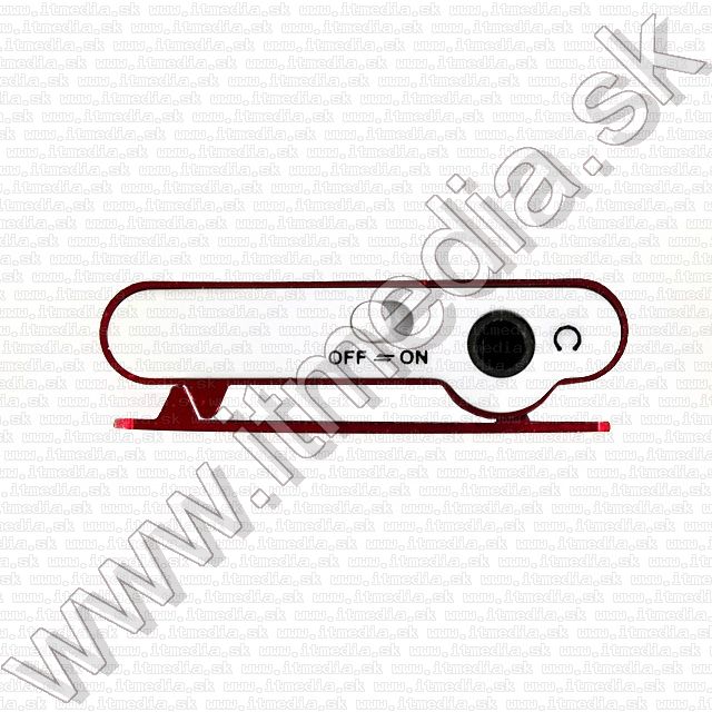 Image of Fém mini MP3 lejátszó *microSD* Piros (IT7765)