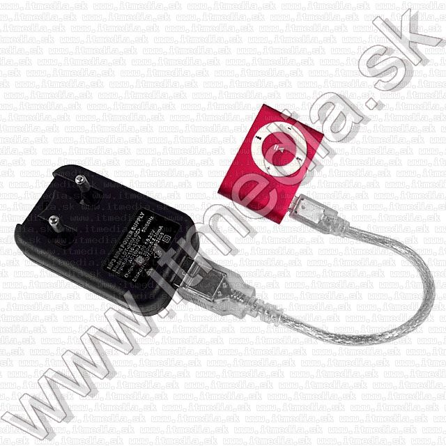 Image of Fém mini MP3 lejátszó *microSD* Piros (IT7765)