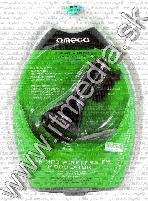 Image of Omega Car FM MP3 player 2-in-1 USB-LineIn OUTF24 (IT5513)