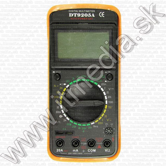 Image of Digital multimeter DT-9205A (IT5817)