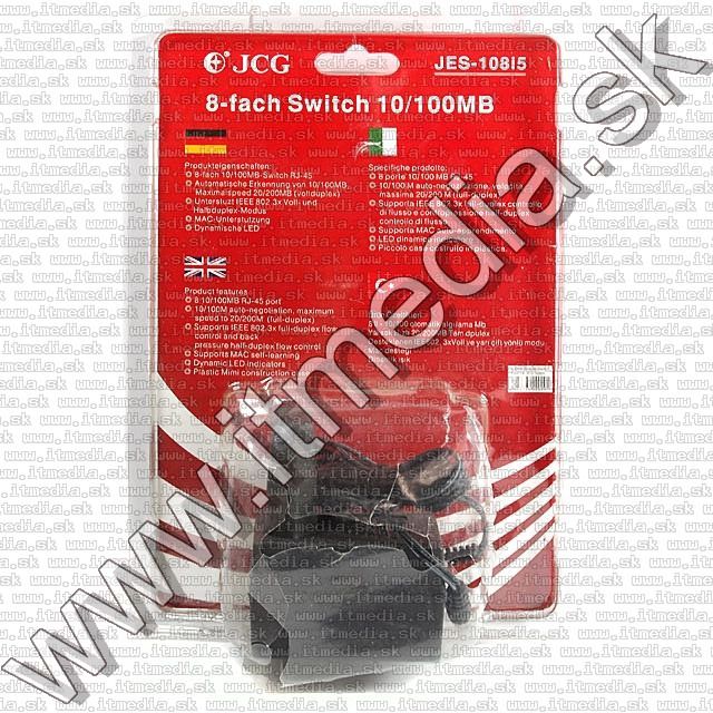 Image of JCG Ethernet Switch 8-port 10/100MBit INFO! (IT7668)