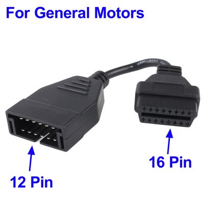 OBD-II adapter kábel (12 pólusról 16 pólusra) GM (General Motors) (IT9148) Image of OBD-II adapter kábel (12 pólusról 16 pólusra) GM (General Motors) (IT9148)