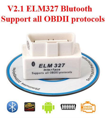 Image of Bluetooth OBD-II (OBD-2, OBD, ELM327) Autós interfész, v2.1 (IT10686)