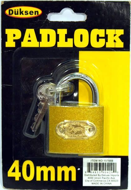 Image of Duksen Padlock 40mm (IT3882)