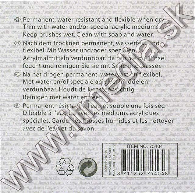 Image of Artico Acryl Paint Set 5 Color (IT4879)