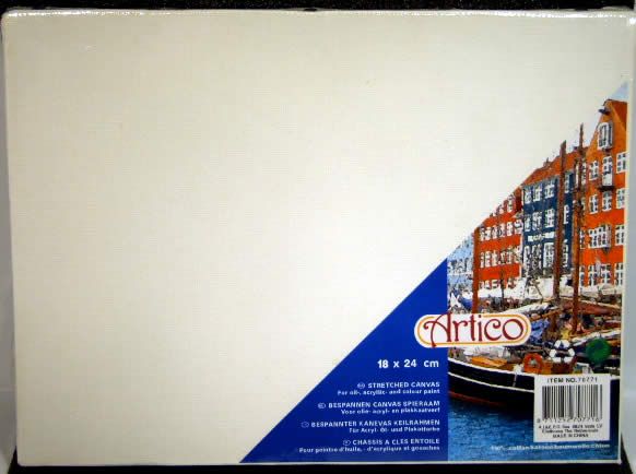 Image of Artico Stretched Canvas 18x24cm (IT3938)