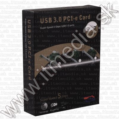Image of PCI Express (x1) USB **3.0** Card 1+1 port (IT7891)