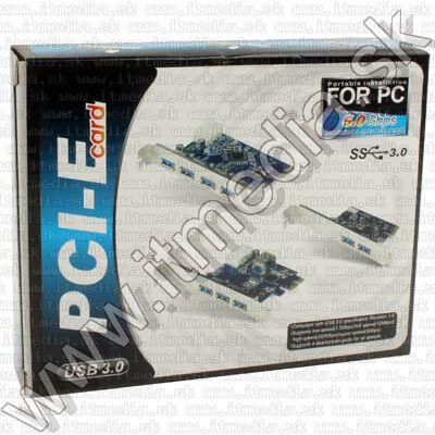 Image of PCI Express (x1) USB **3.0** Card 3+1 port (IT7892)